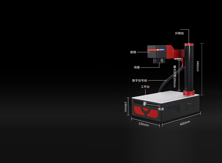 新款激光打标喷码一体机上市